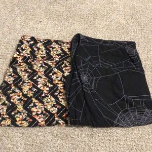 Set of 2 TC Lularoe Leggings